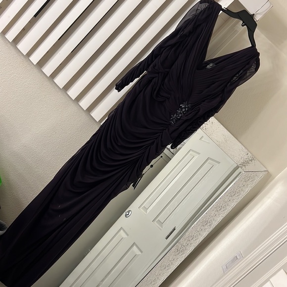 Adrianna Papell evening dress size 18 w - Picture 4 of 10